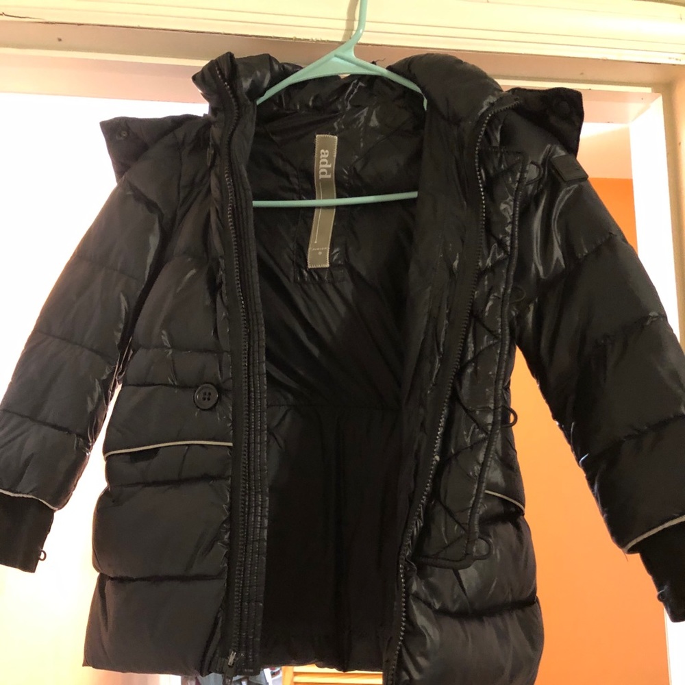 ADD Italian down coat for boys gently used !